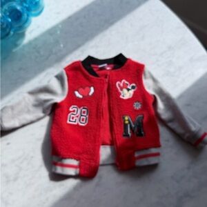 Disney Red and Gray Kids Jacket